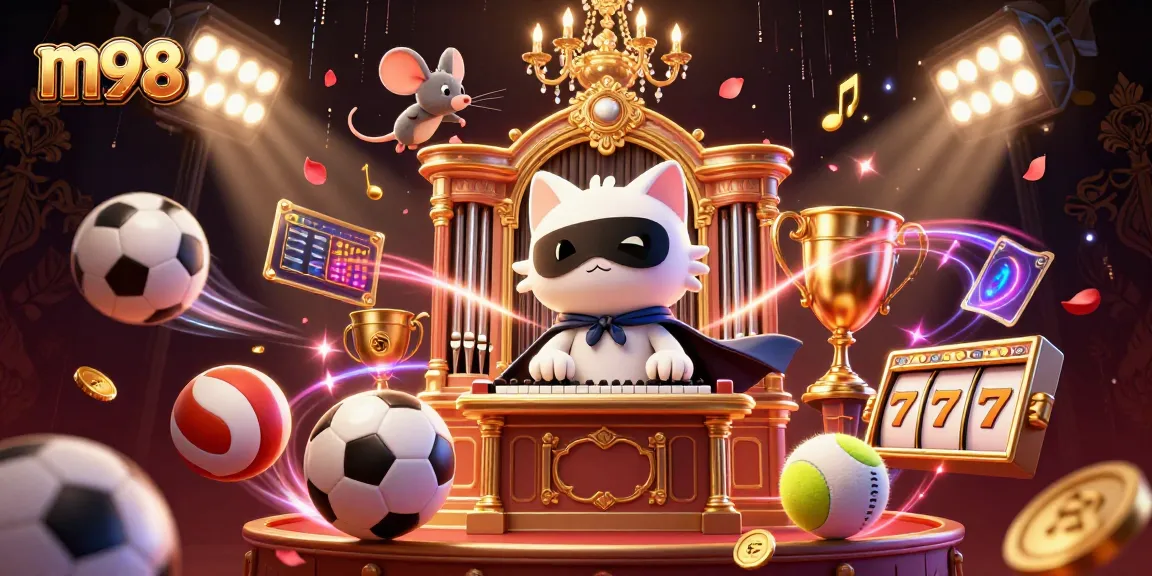 Experience thrilling m98 gambling with lively 3D characters and dynamic betting elements.