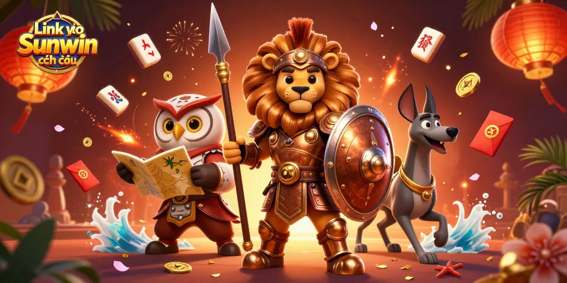 Experience thrilling gaming with Link vào Sunwin chính thức as the 3D Spartan lion leads the action.