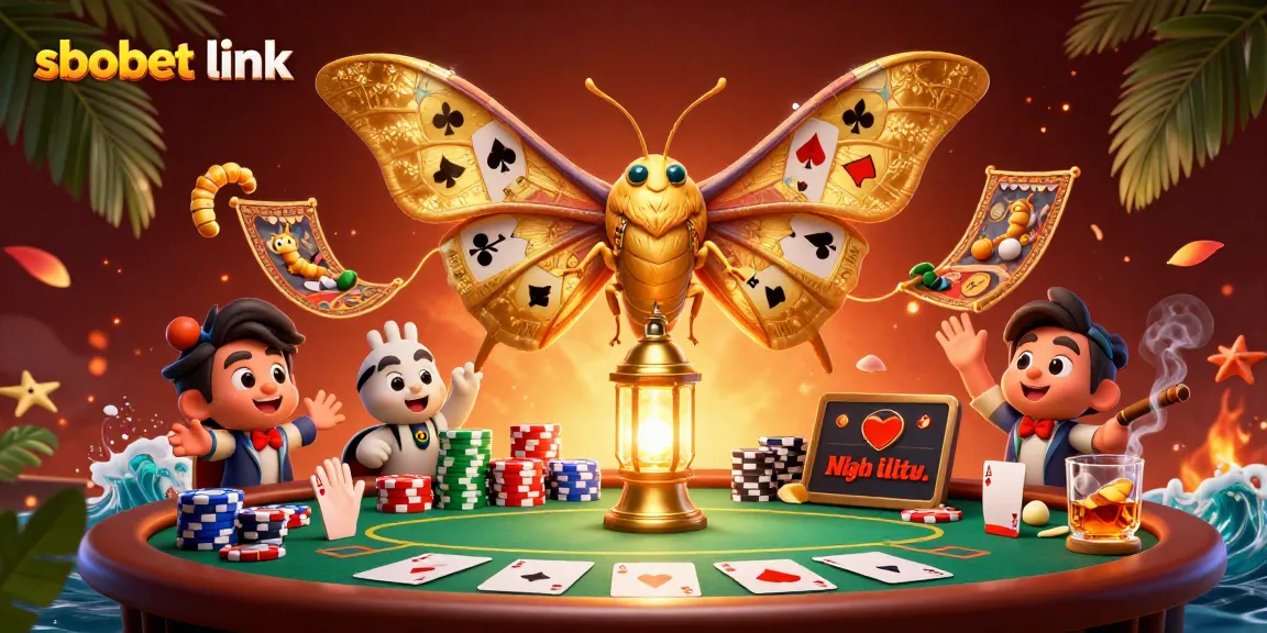 Experience exciting betting action with sbobet link showcased in a vibrant and detailed 3D illustration.